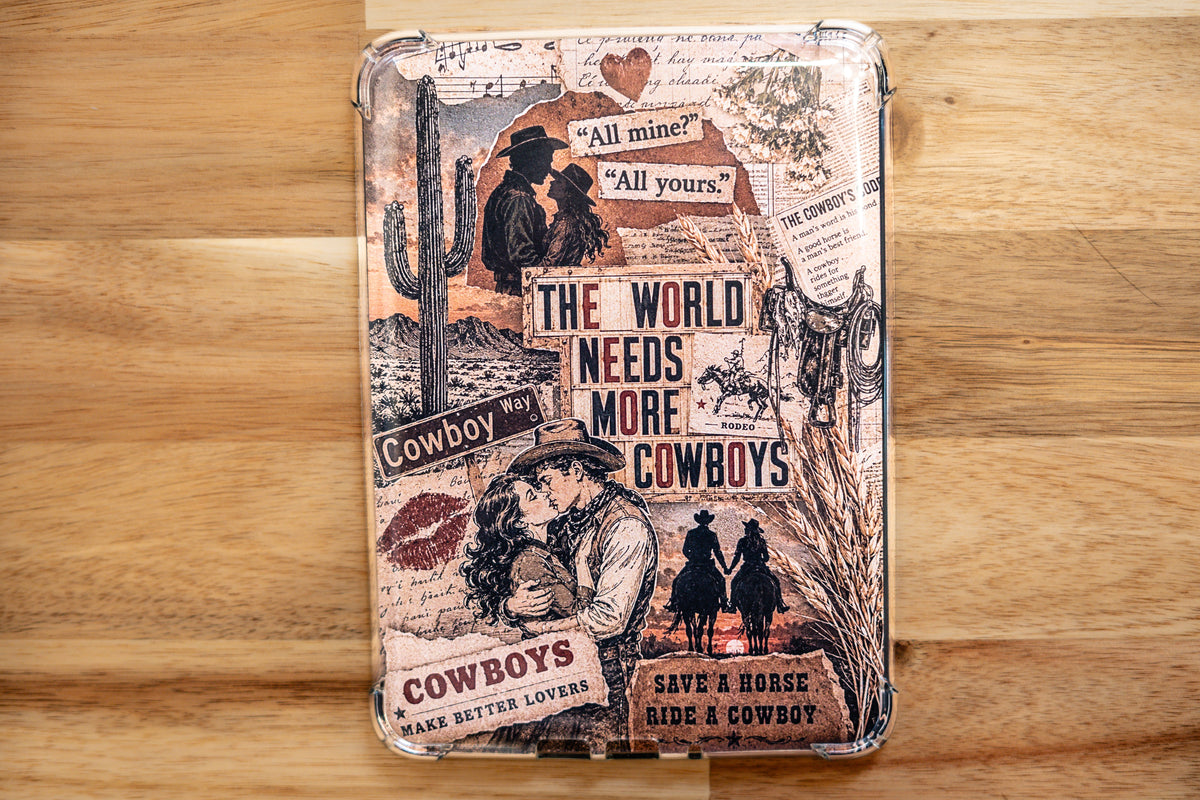The World Needs More Cowboys Kindle Insert