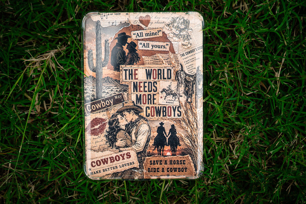 The World Needs More Cowboys Kindle Insert