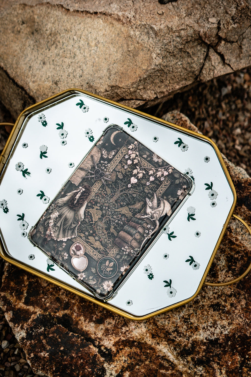 The Girl Who Reads Dragons Kindle Insert